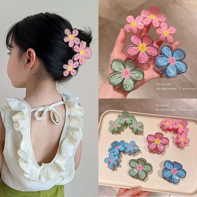 The Daisy Garden Hair Claw Clip