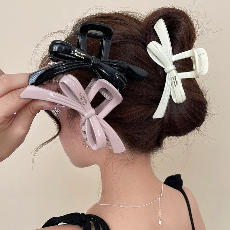 Bow Hair Claw Clip