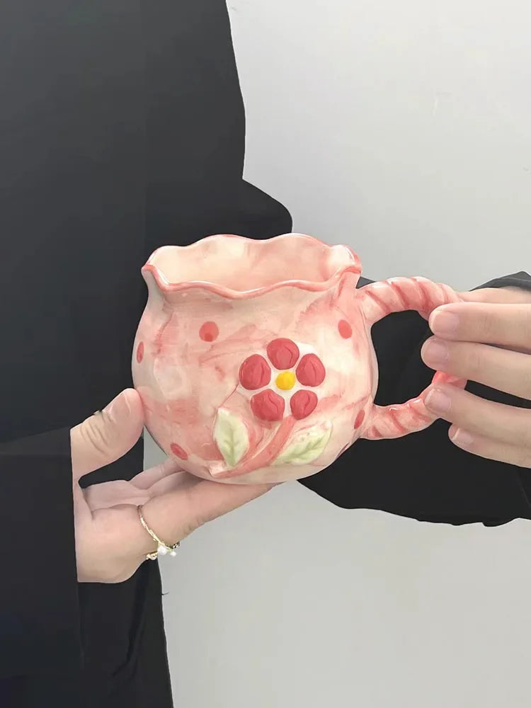 Rose Ceramic Mug