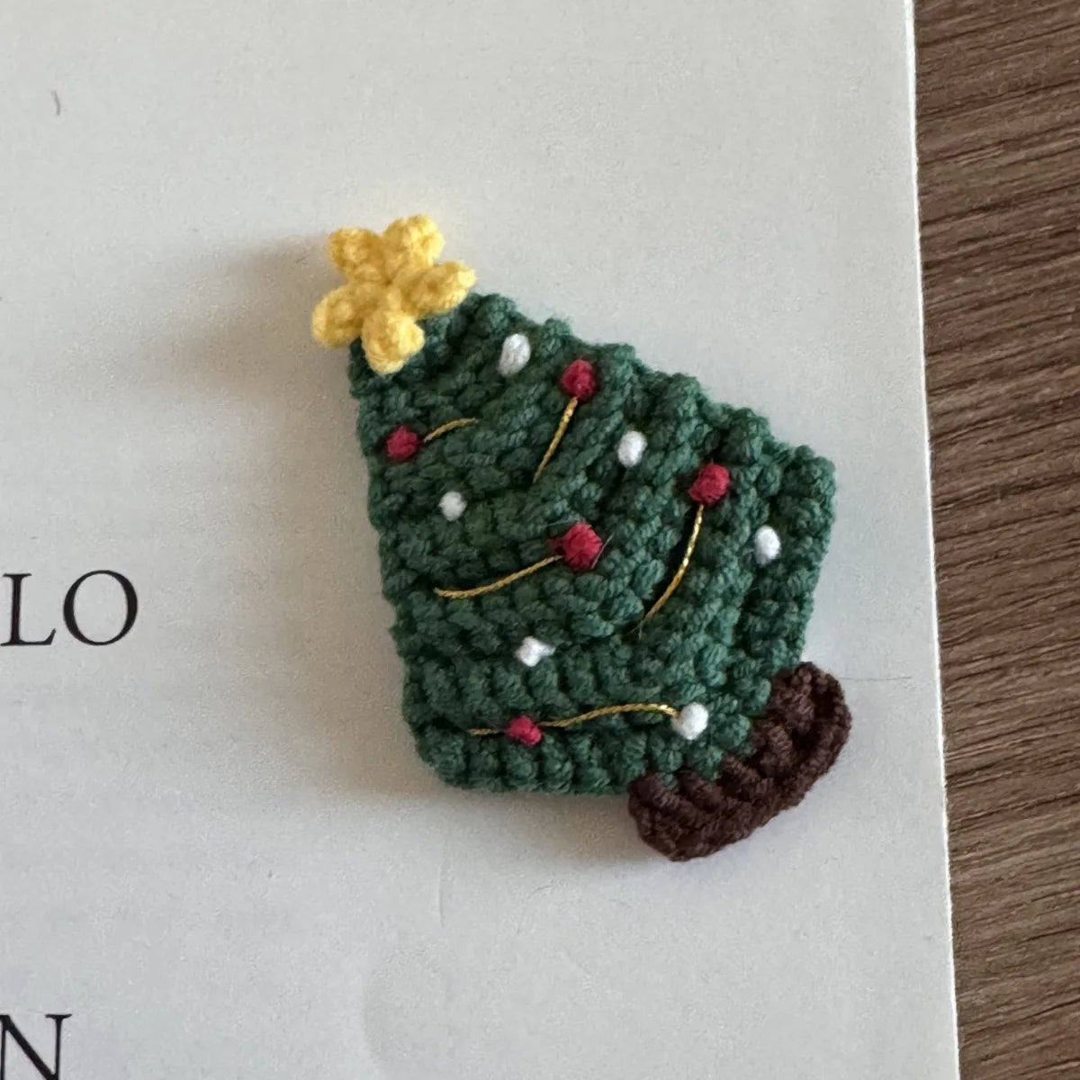 Christmas Tree Hairpin