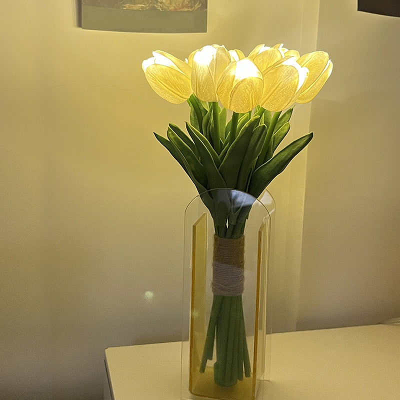 LED Tulips Flower Bouquet Lamp