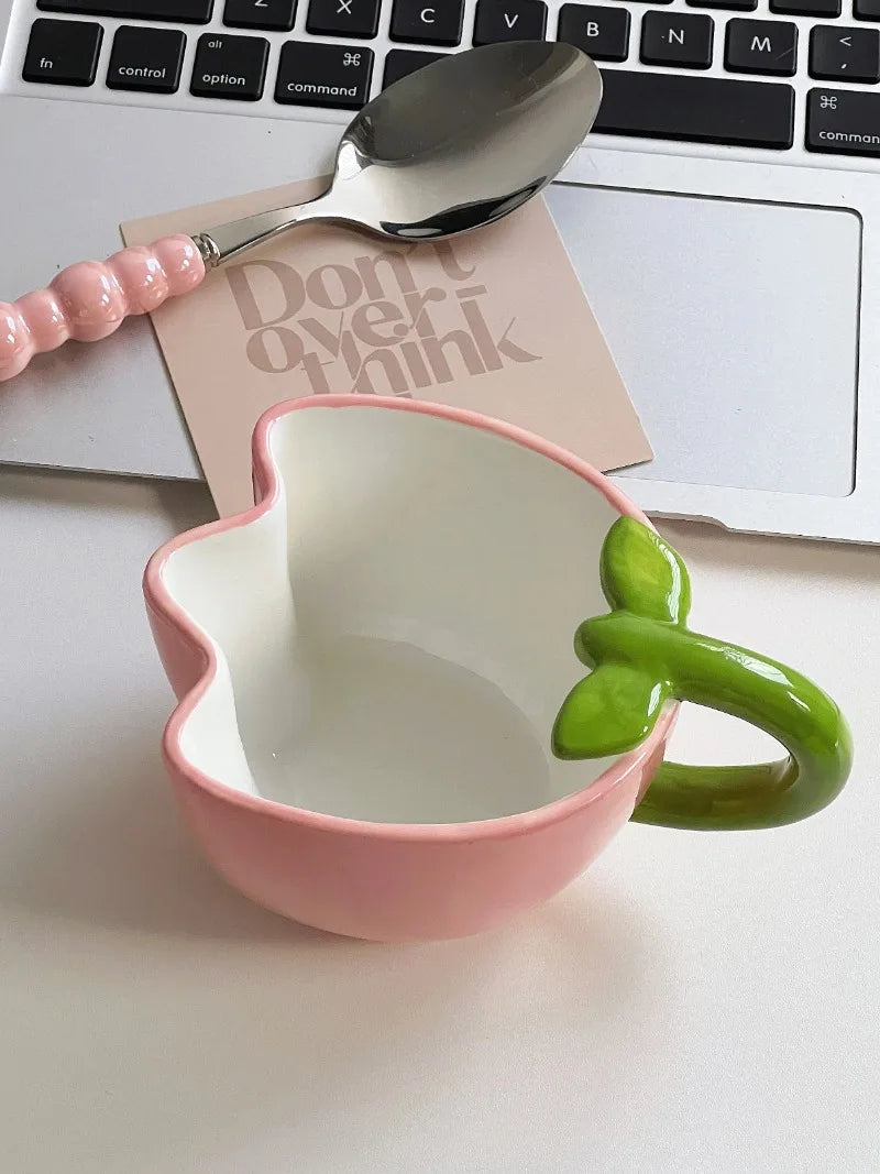 Tulip Shaped Ceramic Mug