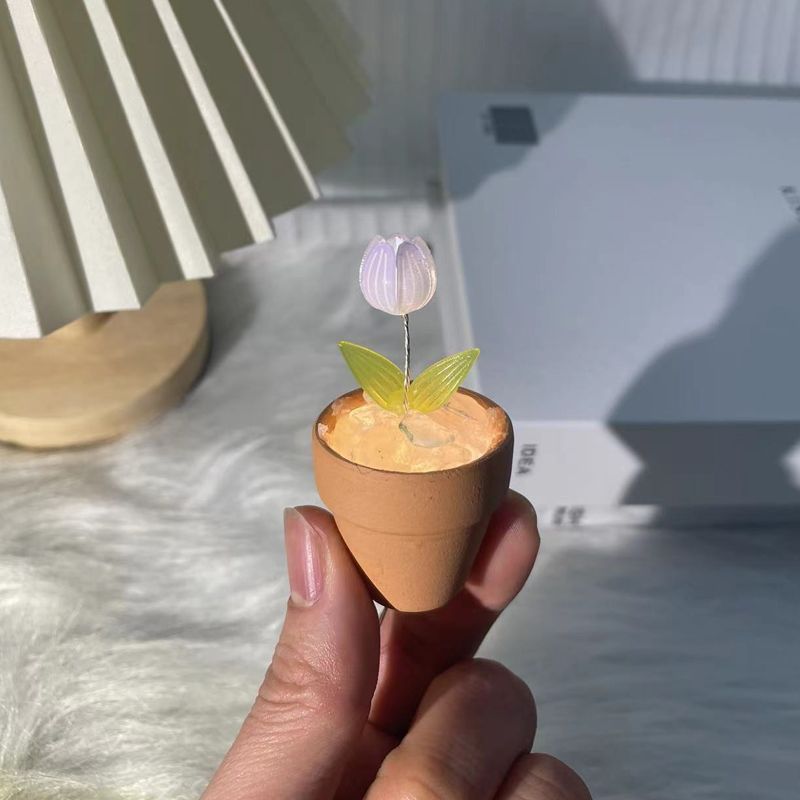 DIY Mini Tulip Lamp