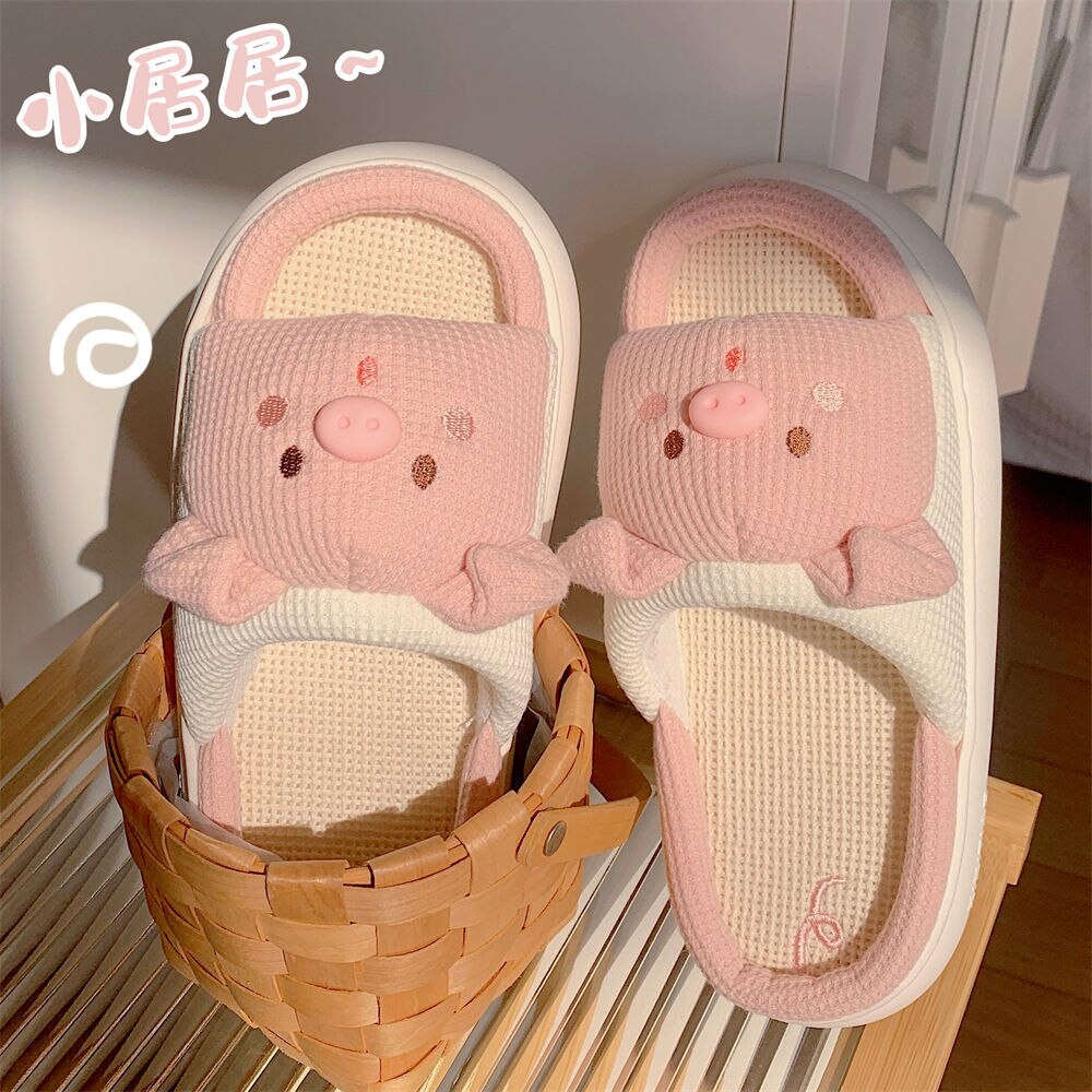 Cute Pig Slippers