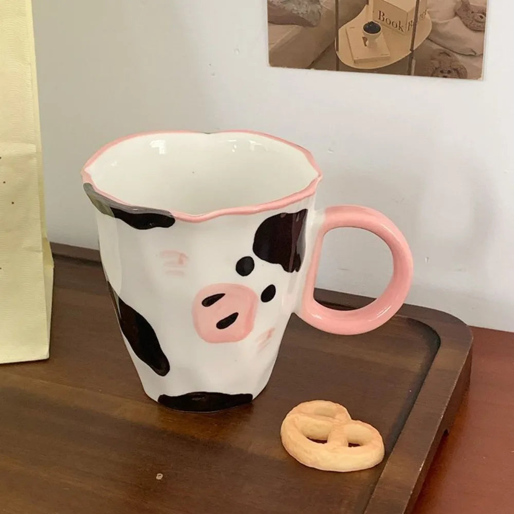 Handmade Cow Mug