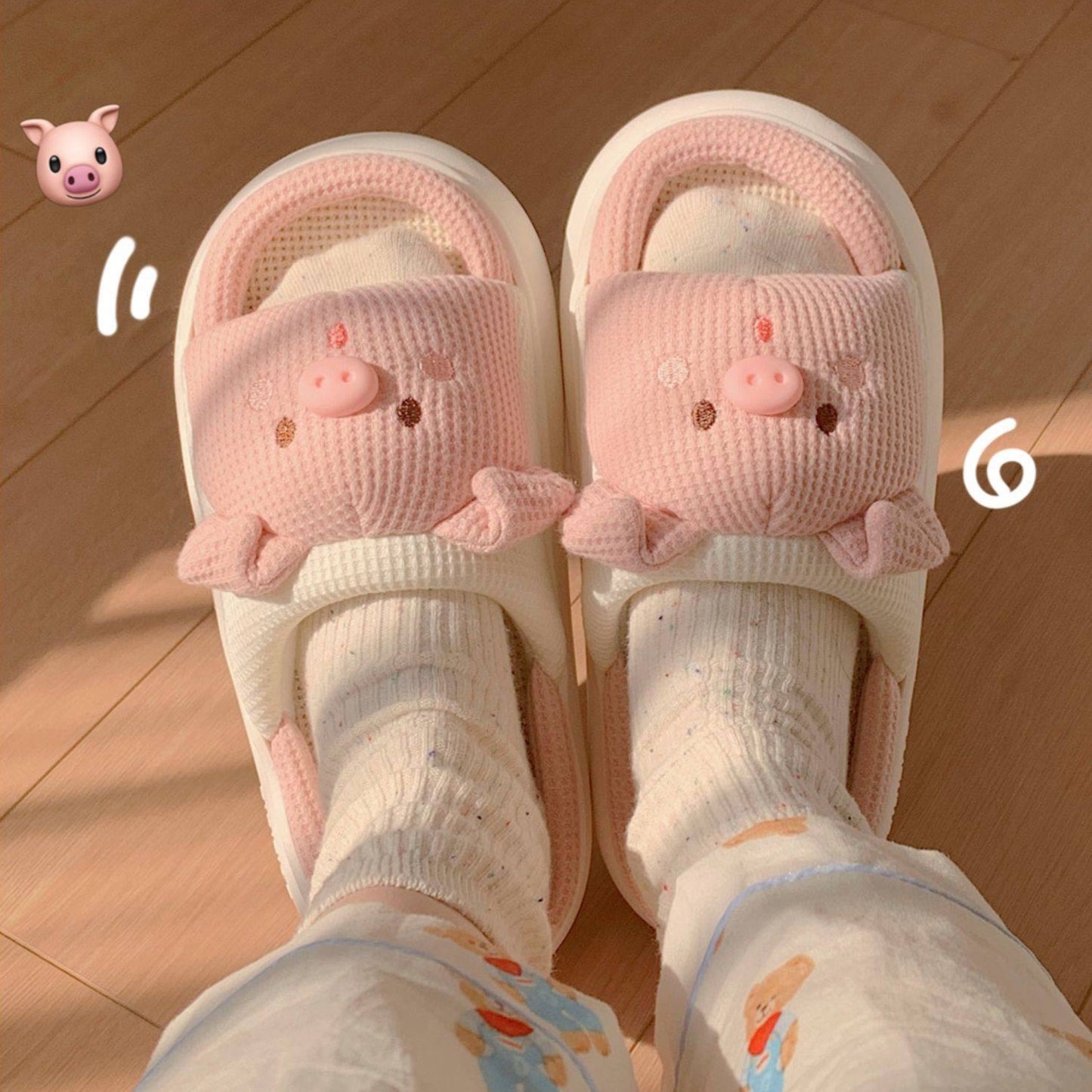 Cute Pig Slippers