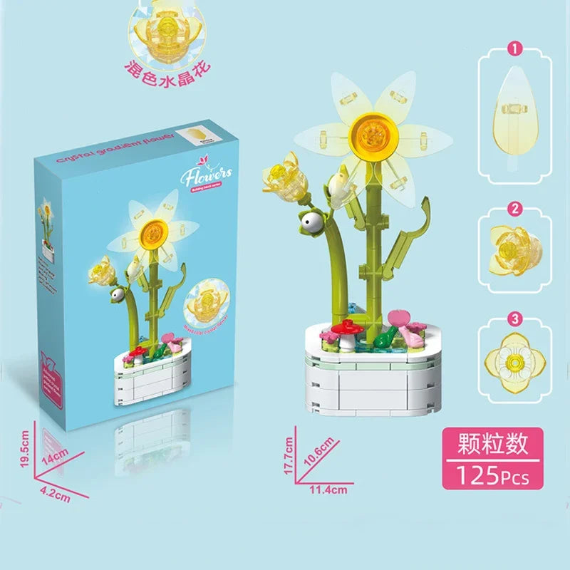 Potted Flowers Building Block