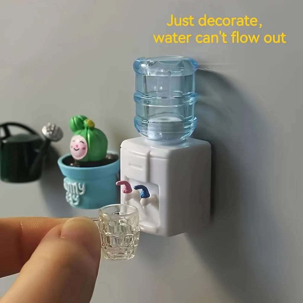 Mini Water Dispenser Fridge Magnet