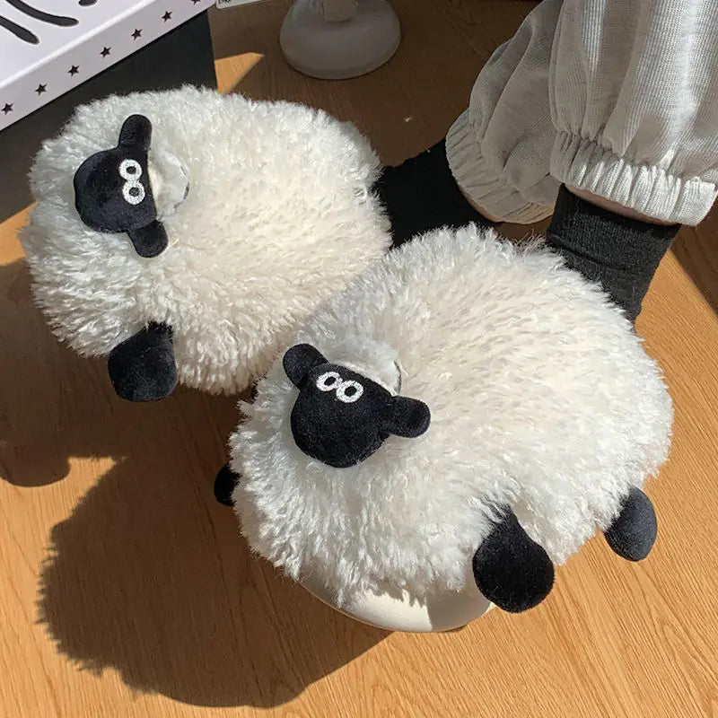 Fluff Sheep Winter Slippers