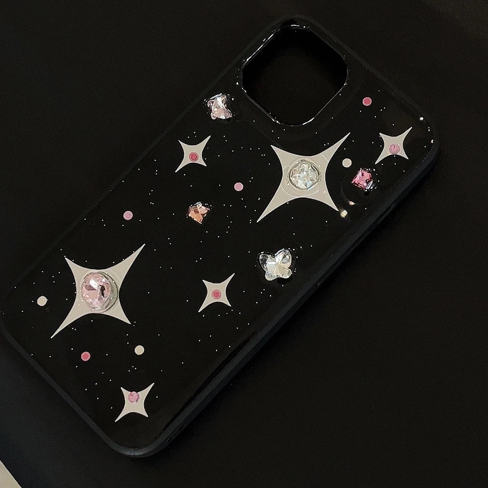 Rhinestone Star iPhone Case