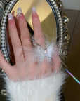 Feather Butterfly Ring