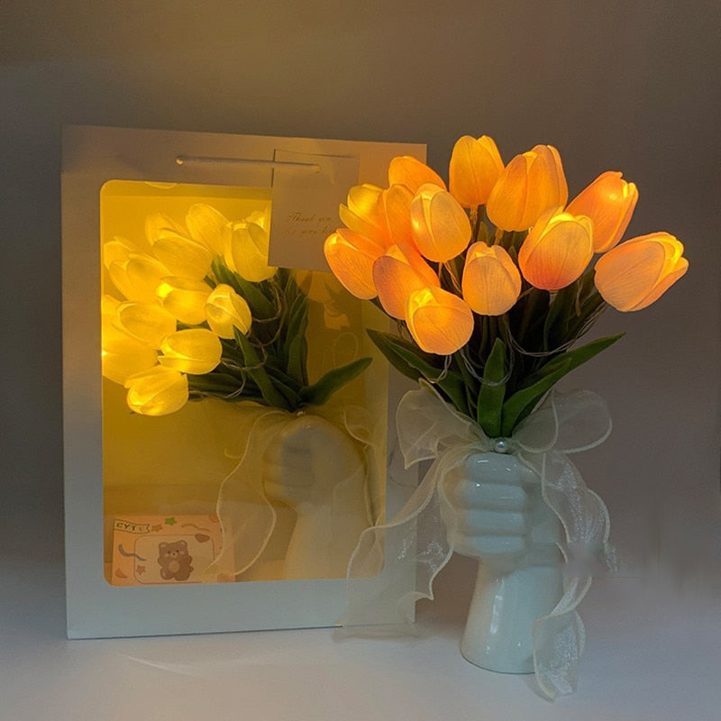 LED Tulips Flower Bouquet Lamp