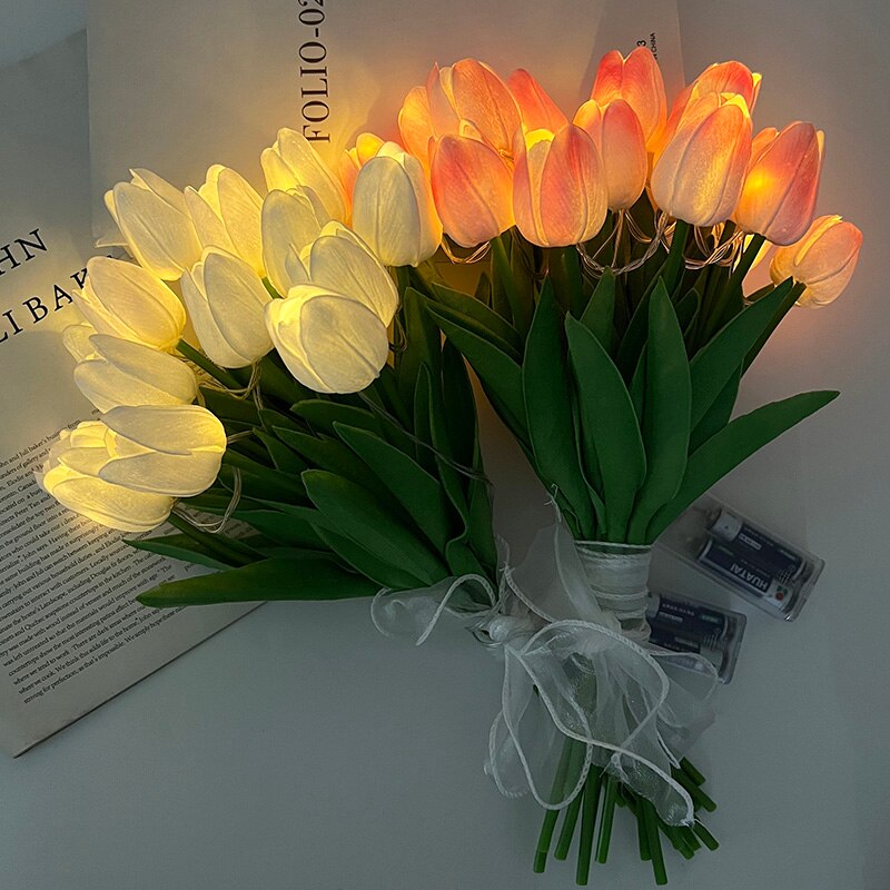 LED Tulips Flower Bouquet Lamp