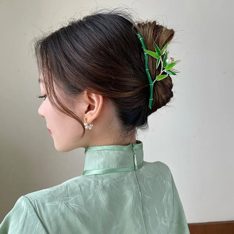 Bamboo Hair Claw