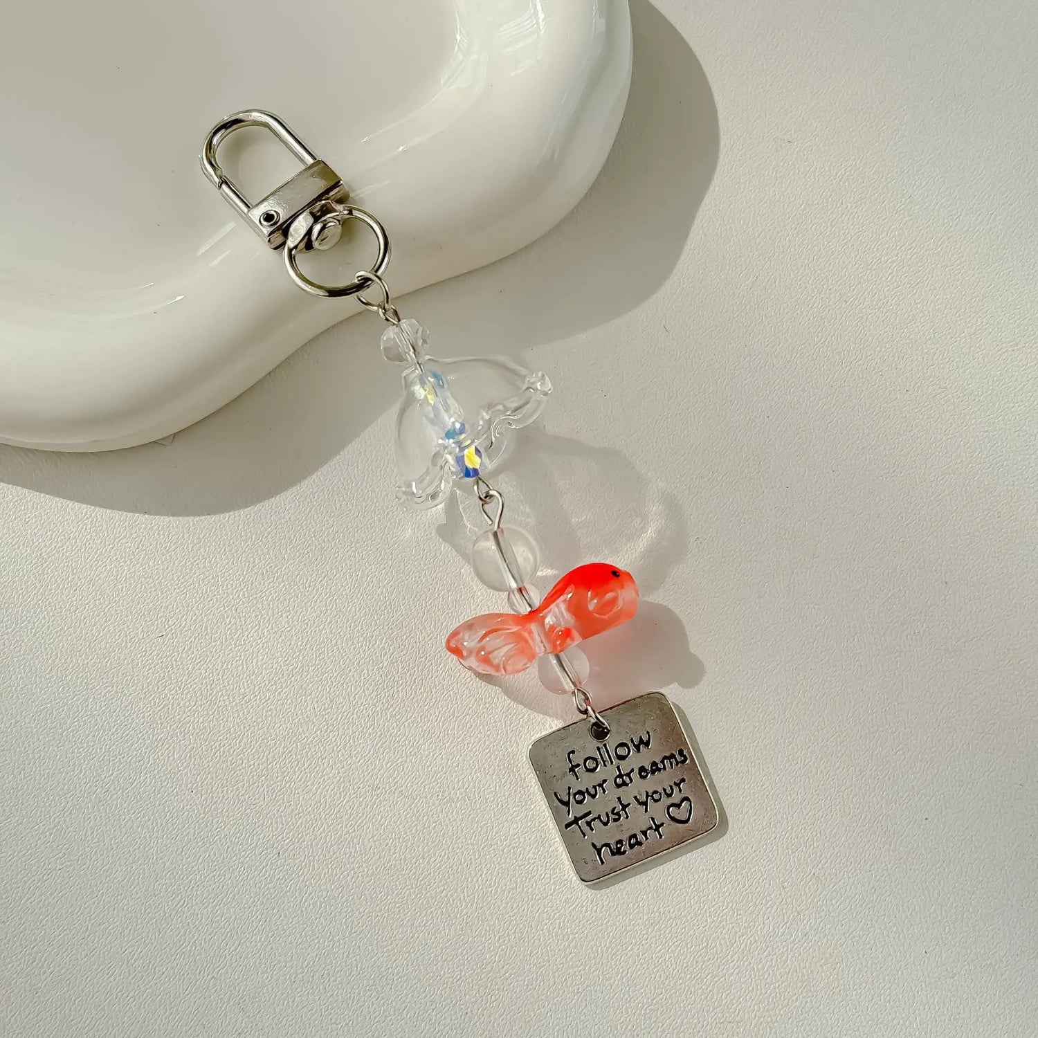 Goldfish Wind Chime Keychain