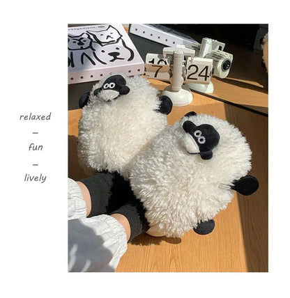 Fluff Sheep Winter Slippers