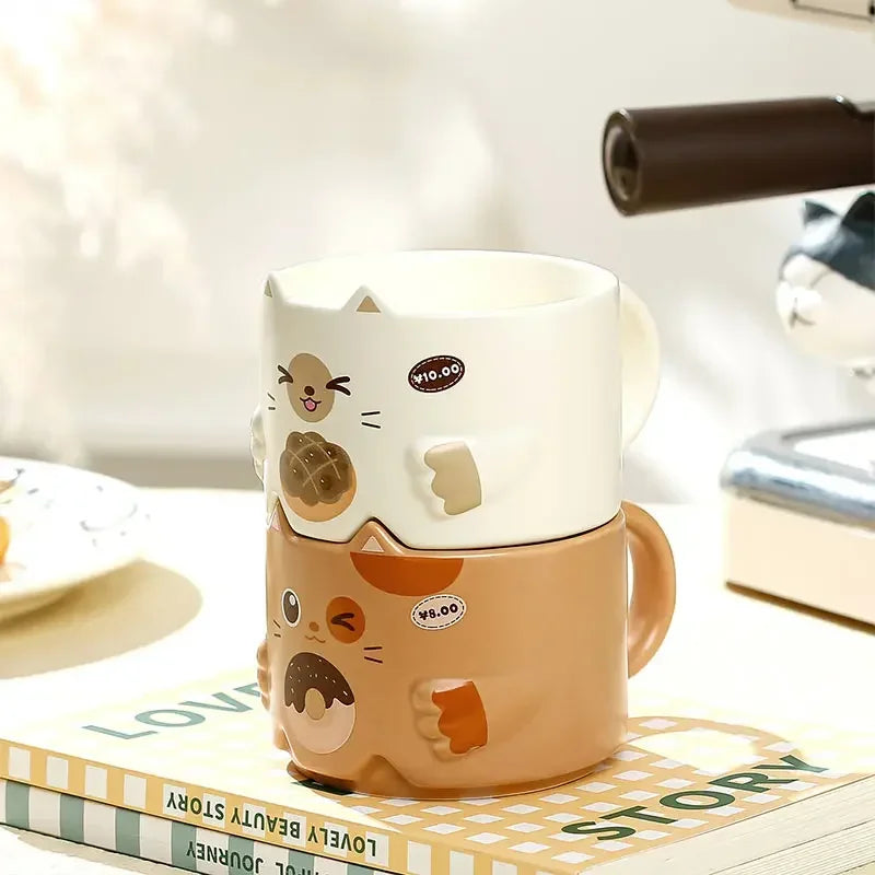 Ceramic Cat Mugs