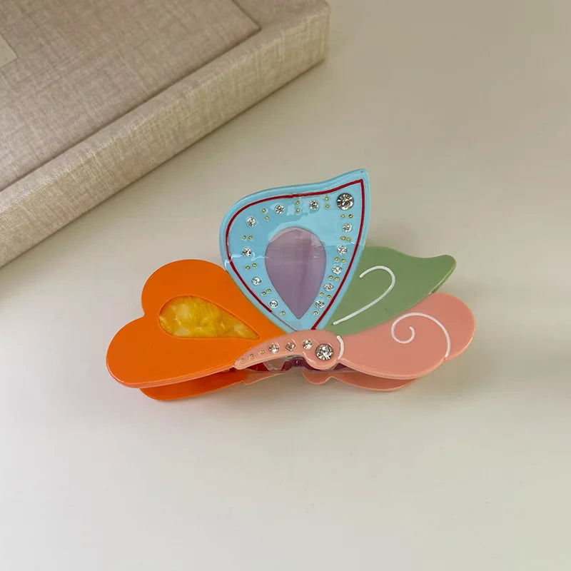 Butterfly Hair Claw Clips