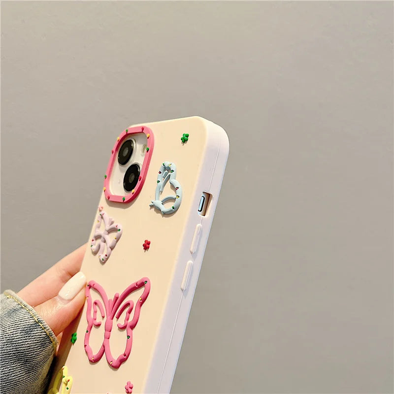 Pink Butterfly Phonecase