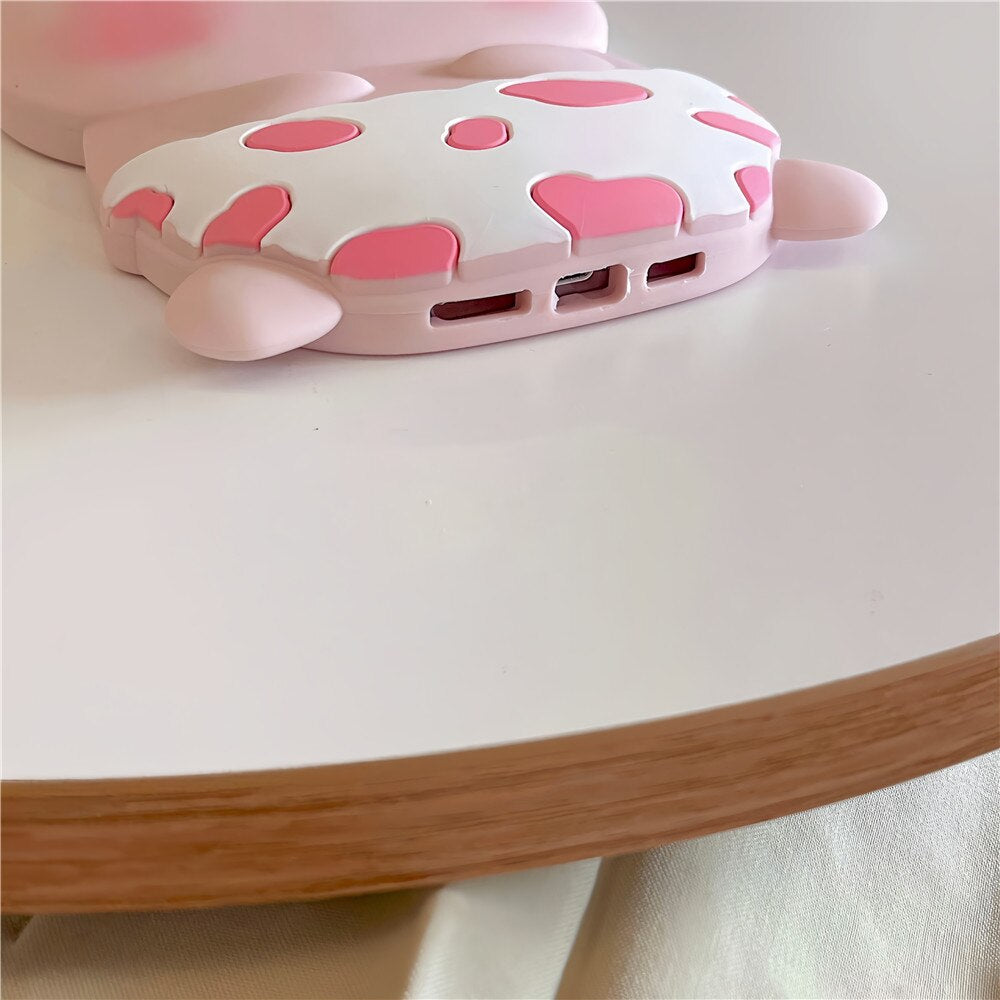 3D Pink Pig Phone Case