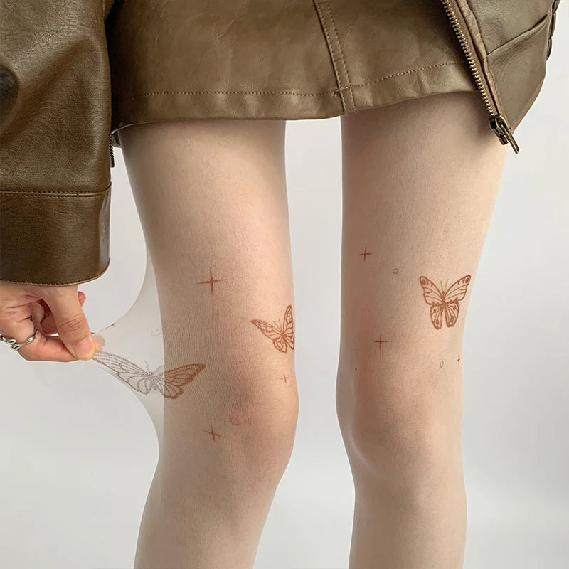 Butterfly Mesh Tights