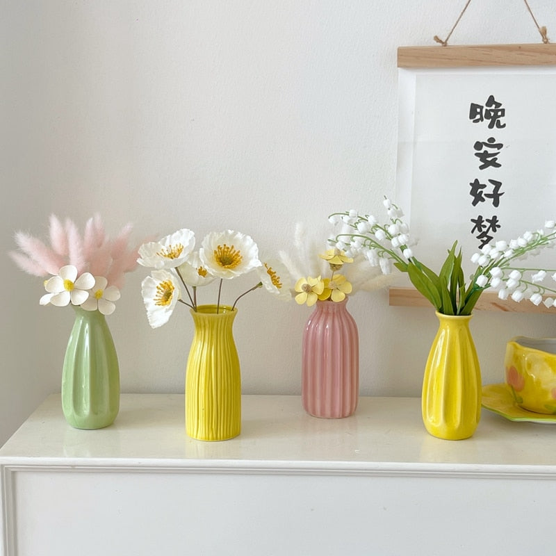 Nordic Ceramic Flower Vase