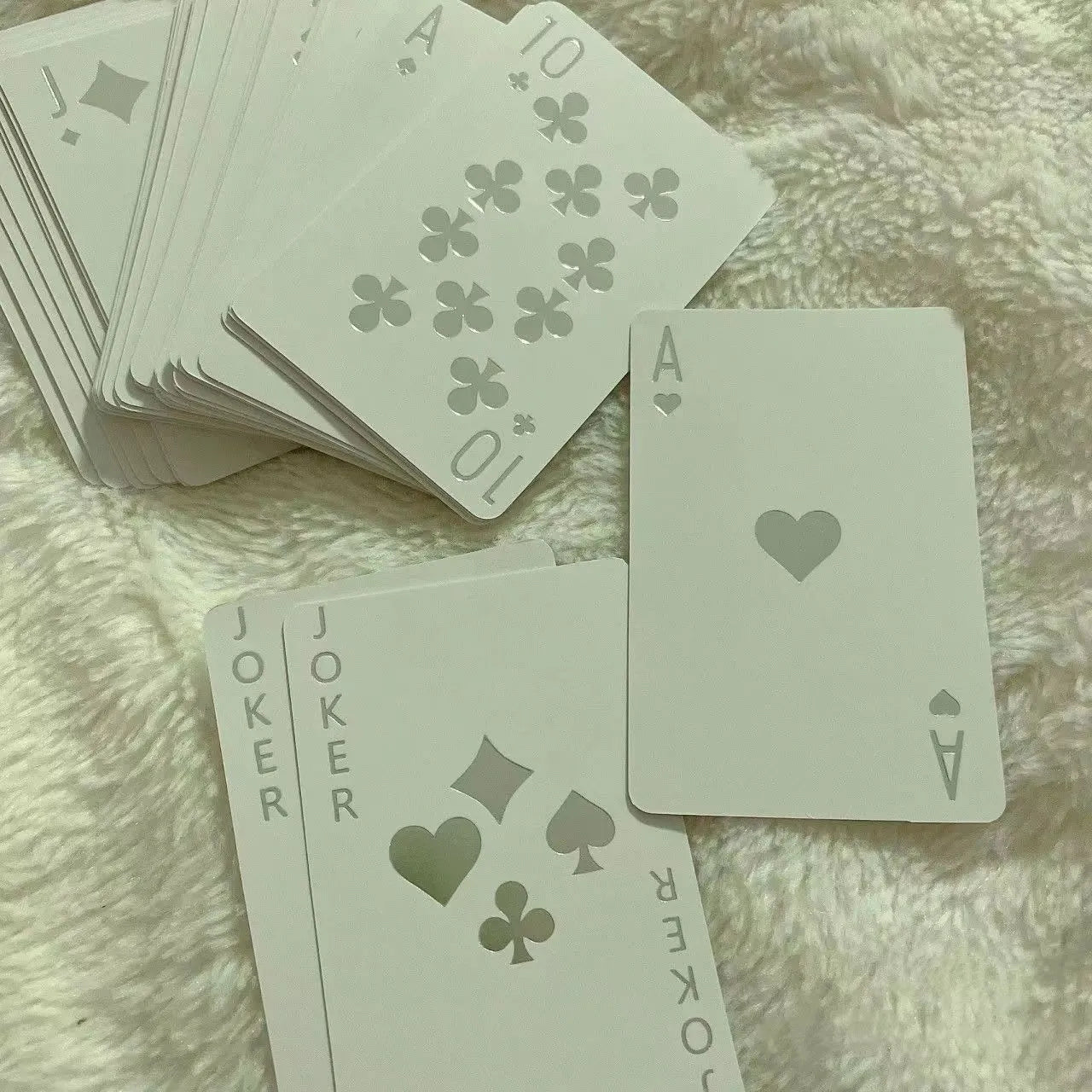 Poker Glow Playing Card