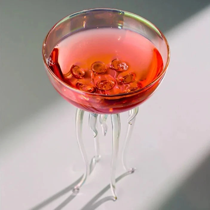 Jellyfish Shaped Cocktail Glass