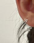 Mini Butterfly Bow Earrings
