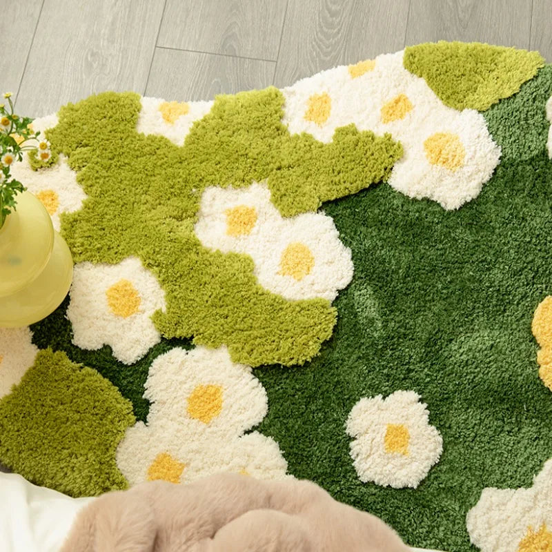 Garden Bloom Plush Carpet