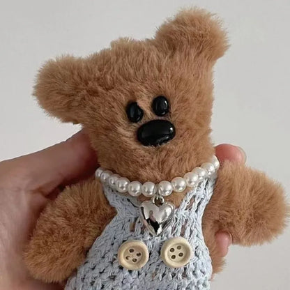 Small Bear Plush Keychain