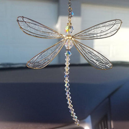 Dragonfly Crystal Suncatcher