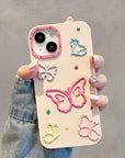 Pink Butterfly Phonecase