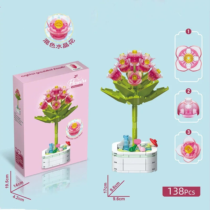 Potted Flowers Building Block