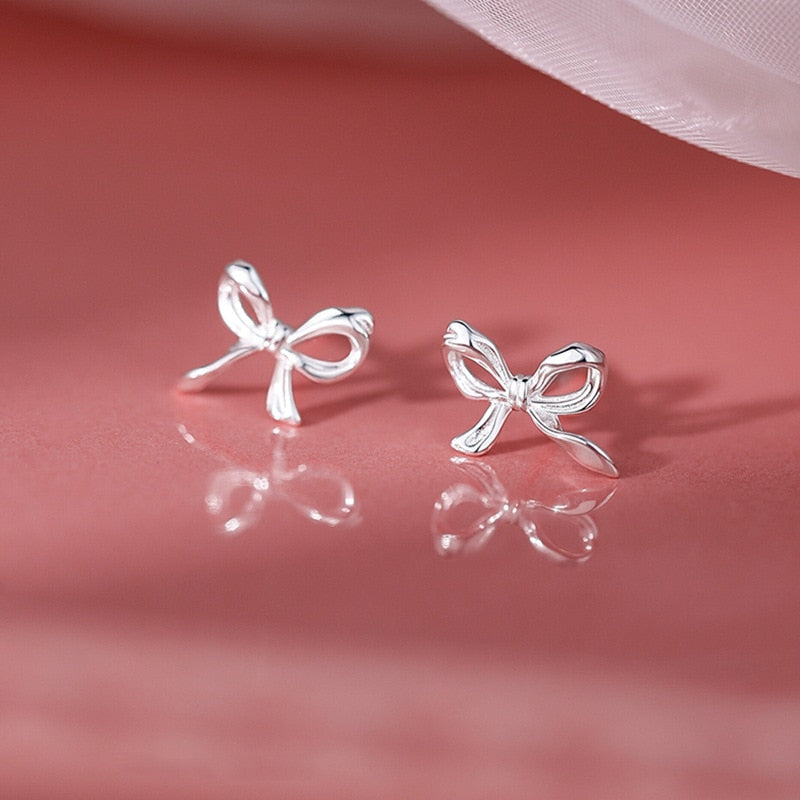 Bow Stud Earrings