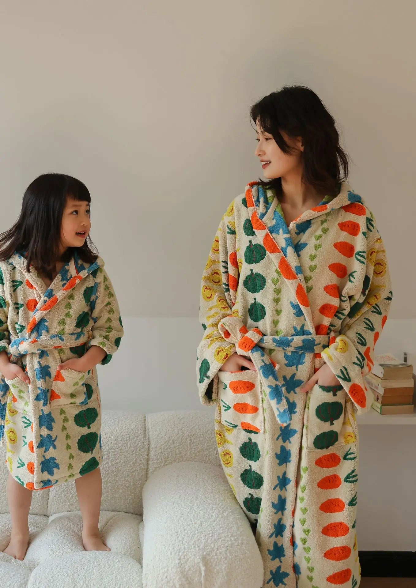 Fun Cotton Bathrobe