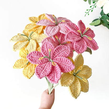 Crochet Lily Bouquet