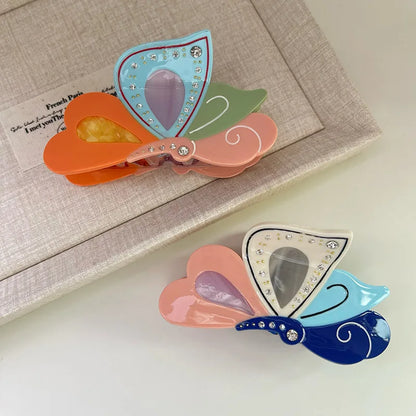 Butterfly Hair Claw Clips