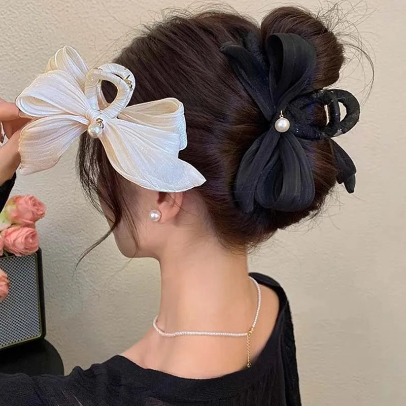 French Bow Hair Clip