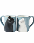 Kissing Cats Ceramic Mug