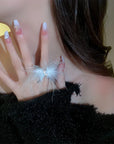 Feather Butterfly Ring