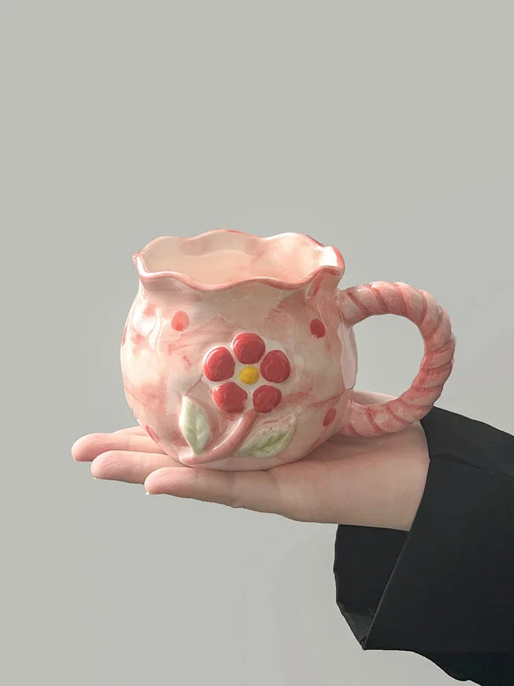 Rose Ceramic Mug