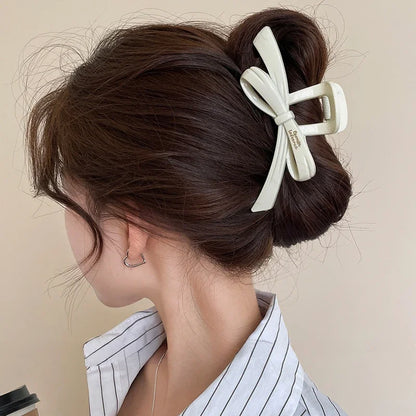 Bow Hair Claw Clip