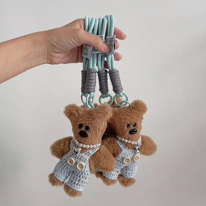 Small Bear Plush Keychain