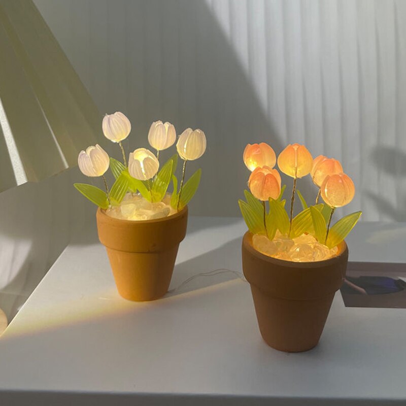 DIY Mini Tulip Lamp