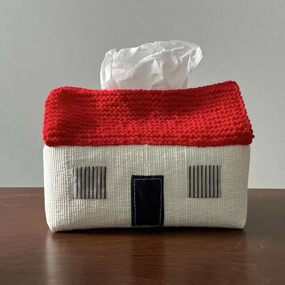 House Fabric Tissue Box