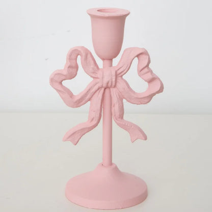 Vintage Bowknot Candlestick