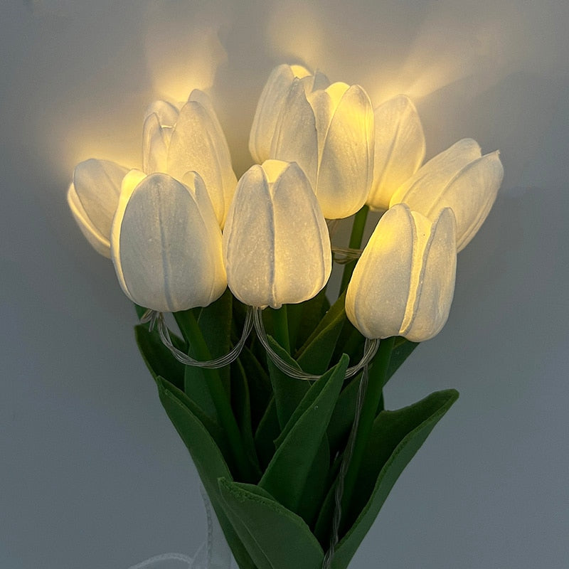 LED Tulips Flower Bouquet Lamp