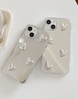 Metalic Heart Phonecase