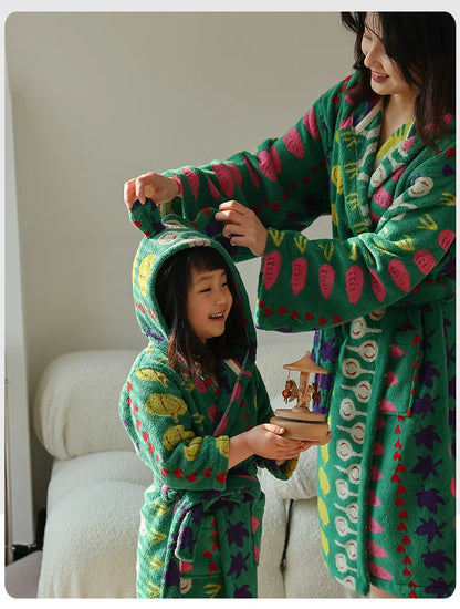 Fun Cotton Bathrobe